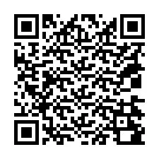 QR код за телефонен номер +18034280000