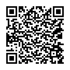 Codice QR per il numero di telefono +18034559358