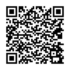 QR-koodi puhelinnumerolle +18034591642