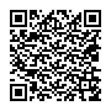 QR код за телефонен номер +18036156066