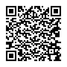 Codice QR per il numero di telefono +18036184322