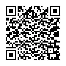 QR-koodi puhelinnumerolle +18036191438