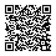 QR-koodi puhelinnumerolle +18036260426