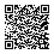 Código QR para número de telefone +18036261241