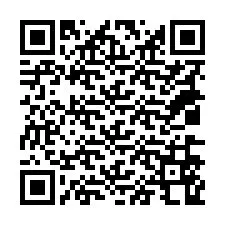 QR-Code für Telefonnummer +18036568041