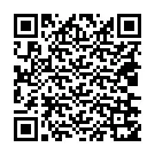 Código QR para número de teléfono +18036751232