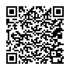 QR-code voor telefoonnummer +18037020177