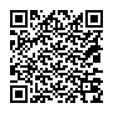 QR Code pour le numéro de téléphone +18037024011