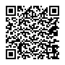 QR код за телефонен номер +18037467817