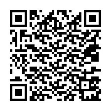 QR kód a telefonszámhoz +18037521003