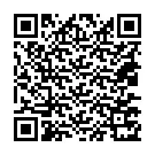 QR код за телефонен номер +18037771357