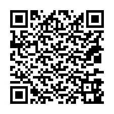 QR-code voor telefoonnummer +18037941005