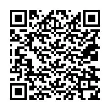 Kode QR untuk nomor Telepon +18038324287