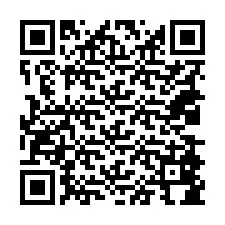 Kode QR untuk nomor Telepon +18038884897