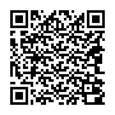 QR-code voor telefoonnummer +18042000002