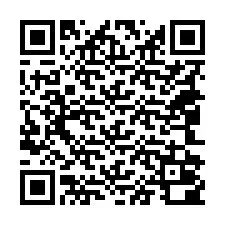 QR Code pour le numéro de téléphone +18042000006