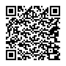 QR код за телефонен номер +18042000007