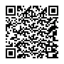 QR kód a telefonszámhoz +18042000011