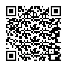 Codice QR per il numero di telefono +18042000012