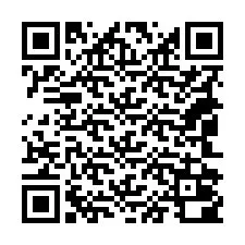 QR Code สำหรับหมายเลขโทรศัพท์ +18042000015