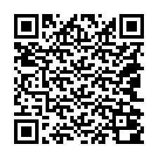 QR-koodi puhelinnumerolle +18042000038