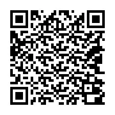 QR kód a telefonszámhoz +18042000039