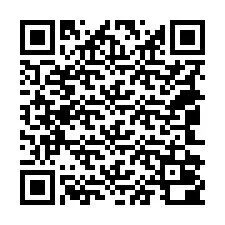 QR kód a telefonszámhoz +18042000044