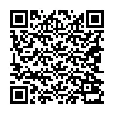 QR-code voor telefoonnummer +18042031292