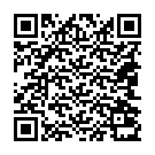 QR-code voor telefoonnummer +18042031787