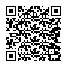 QR kód a telefonszámhoz +18042031796