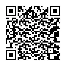 QR-kood telefoninumbri jaoks +18042200181