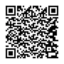 QR-code voor telefoonnummer +18042232533