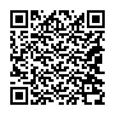 QR-koodi puhelinnumerolle +18042238775