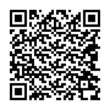 QR-koodi puhelinnumerolle +18042238792