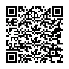 Código QR para número de teléfono +18042238808