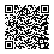 QR kód a telefonszámhoz +18042342480