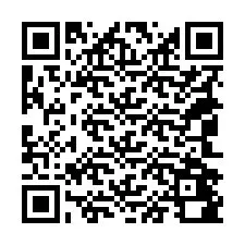 Código QR para número de telefone +18042480340