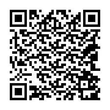 Kode QR untuk nomor Telepon +18042501719