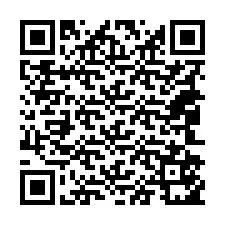 QR-Code für Telefonnummer +18042551117