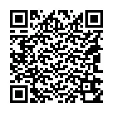 QR код за телефонен номер +18042650054