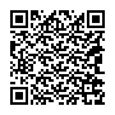 QR код за телефонен номер +18042779910