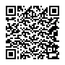 Código QR para número de telefone +18042932995