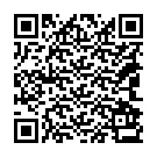 QR kód a telefonszámhoz +18042933701