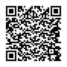 QR-code voor telefoonnummer +18043085296