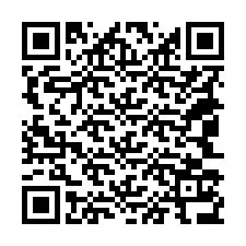 QR код за телефонен номер +18043136320