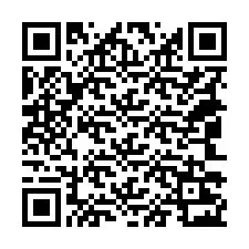 Codice QR per il numero di telefono +18043223204