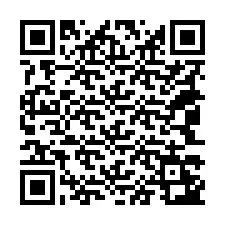 Codice QR per il numero di telefono +18043243420