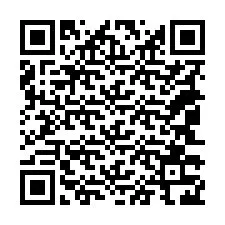 QR код за телефонен номер +18043326771