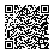 QR kód a telefonszámhoz +18043350259