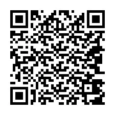 Codice QR per il numero di telefono +18043407936